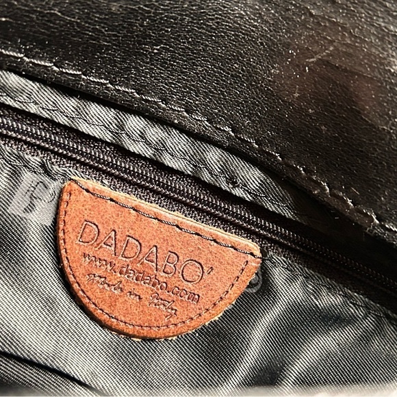 DADABO Made in Italy Leather Fur Shoulder Bag - Picture 9 of 13